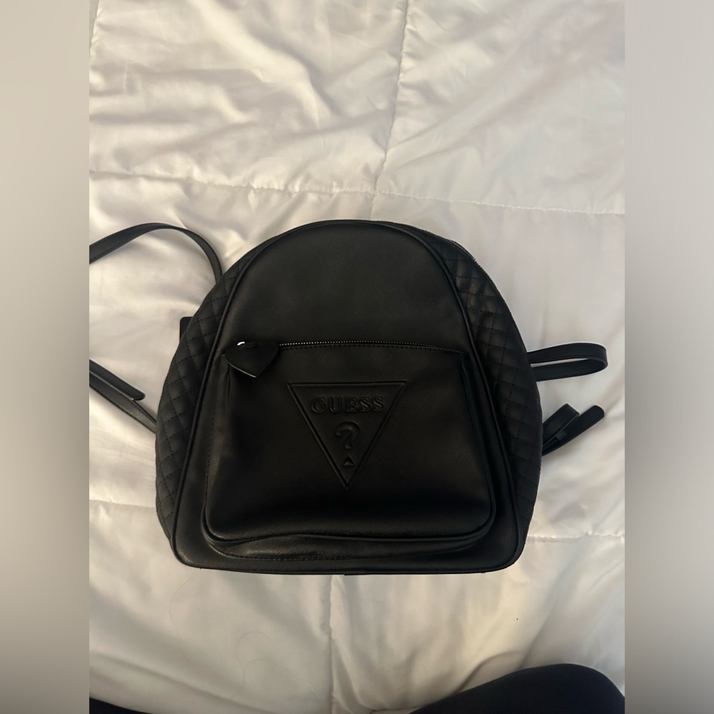 Cute black Guess bag/backpack/purse